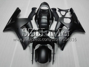 Body For KAWASAKI NINJA ZX-6R 03-04 ZX-636 ZX600 ZX636 10SH20 ZX 636 600CC ZX6R 03 04 ZX 6R 2003 2004 Fairings kit blue black