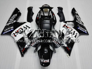 Body For KAWASAKI NINJA ZX-6R 03-04 ZX-636 ZX600 ZX636 10SH20 ZX 636 600CC ZX6R 03 04 ZX 6R 2003 2004 Fairings kit blue black