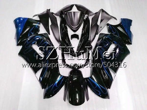 Body For KAWASAKI NINJA 650R Matte black ER6 F 650 ER-6F 06-08 4SH13 Ninja650R ER6F 06 07 08 ER 6F 2006 2007 2008 Fairings Kit