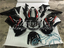 Load image into Gallery viewer, Body For KAWASAKI NINJA 650R Matte black ER6 F 650 ER-6F 06-08 4SH13 Ninja650R ER6F 06 07 08 ER 6F 2006 2007 2008 Fairings Kit