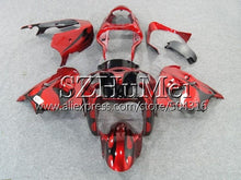 Load image into Gallery viewer, Body For KAWASAKI NINJA ZX900 ZX-9R 98-99  Silver flames ZX 900 ZX9 R 20SH22 900CC ZX 9 R ZX9R 98 99 ZX 9R 1998 1999 Fairing