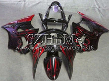 Load image into Gallery viewer, Body For KAWASAKI NINJA ZX-6R 6 R 98 99 ZX-636 Green black ZX600 78SH21 600CC ZX636 ZX6R 98 99 ZX 636 ZX 6R 1998 1999 Fairings