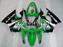 Load image into Gallery viewer, Body For KAWASAKI NINJA ZX-6R 6 R 98 99 ZX-636 Green black ZX600 78SH21 600CC ZX636 ZX6R 98 99 ZX 636 ZX 6R 1998 1999 Fairings