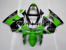 Load image into Gallery viewer, Body For KAWASAKI NINJA ZX-6R 6 R 98 99 ZX-636 Green black ZX600 78SH21 600CC ZX636 ZX6R 98 99 ZX 636 ZX 6R 1998 1999 Fairings