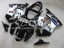 Load image into Gallery viewer, Body For KAWASAKI NINJA ZX-636 ZX-6R 98 99 ZX600 78SH24 ZX 636 6 R 600CC ZX636 Silver flames ZX6R 98 99 ZX 6R 1998 1999 Fairings