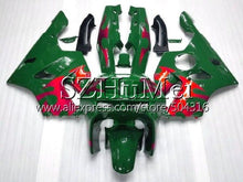 Load image into Gallery viewer, Body For KAWASAKI green white NINJA ZX-6R 94-97 ZX636 600CC ZX 636 13SH3 ZX6R 94 95 96 97 ZX 6R 1994 1995 1996 1997 Fairings