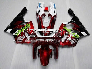 Body For KAWASAKI green white NINJA ZX-6R 94-97 ZX636 600CC ZX 636 13SH3 ZX6R 94 95 96 97 ZX 6R 1994 1995 1996 1997 Fairings