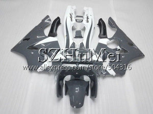 Body For KAWASAKI green white NINJA ZX-6R 94-97 ZX636 600CC ZX 636 13SH3 ZX6R 94 95 96 97 ZX 6R 1994 1995 1996 1997 Fairings