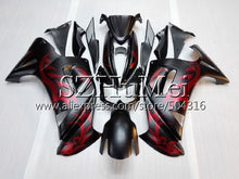 Load image into Gallery viewer, Body For KAWASAKI NINJA 650R New red black ER6 F 650 ER-6F 06-08 4SH21 Ninja650R ER6F 06 07 08 ER 6F 2006 2007 2008 Fairing Kit