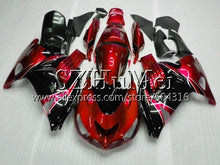 Load image into Gallery viewer, Body For KAWASAKI NINJA ZX 14R ZX14R 06 07 08 09 10 11 23SH7 ZZR1400 ZX-14R 2006 2007 2008 2009 2010 2011 Fairings red black