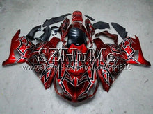 Load image into Gallery viewer, Body For KAWASAKI NINJA ZX 14R ZX14R 06 07 08 09 10 11 23SH7 ZZR1400 ZX-14R 2006 2007 2008 2009 2010 2011 Fairings red black