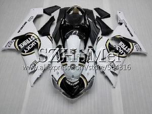 Body For KAWASAKI NINJA 600CC ZX 6R 05-06 ZX-636 Green white ZX636 9SH14 ZX6R 05 06 ZX600 ZX 636 ZX-6R 2005 2006 Fairings kit