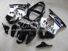 Load image into Gallery viewer, Body For KAWASAKI NINJA ZX-6R 6 R 98 99 glossy black ZX-636 ZX600 78SH10 600CC ZX636 ZX6R 98 99 ZX 636 ZX 6R 1998 1999 Fairings